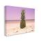 Stupell Industries Pink Purple Pineapple Beach Canvas Wall Art